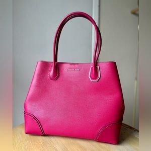 Michael Kors Pink Pebbled Leather Handbag